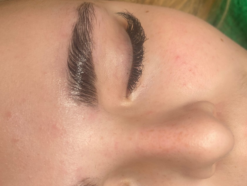 Brow lamination